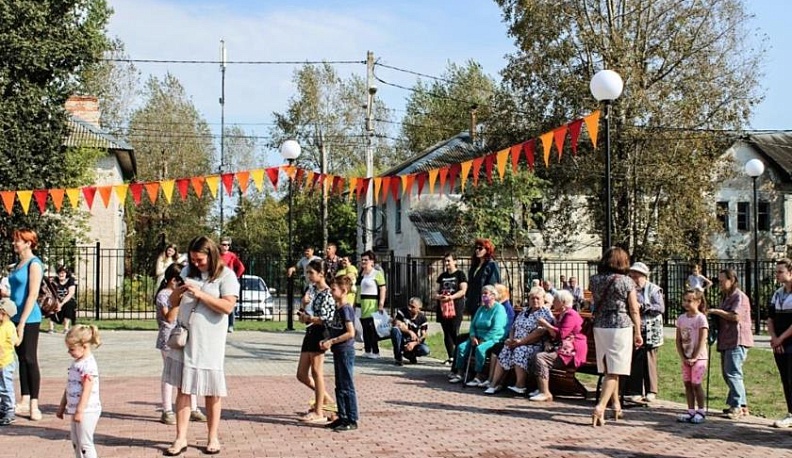 На Силикатном в Калуге открыли новый сквер