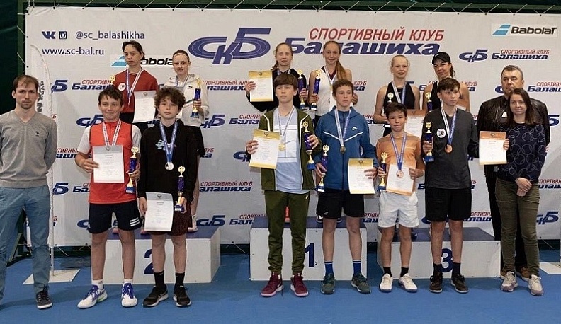 Юные калужане завоевали «золото» и «бронзу» Первенства России по теннису