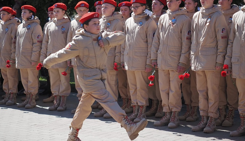 Ряды Калужских юнармейцев пополнились 60 школьниками