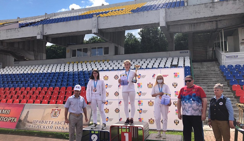 Юная калужская лучница одержала первую победу