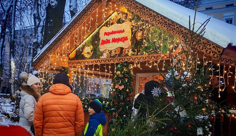 В Калуге Резиденция Деда Мороза приняла 3,5 тысячи гостей из России и из-за рубежа