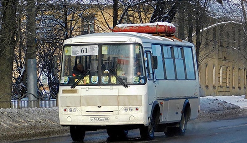 Калужские троллейбусы не завелись в мороз