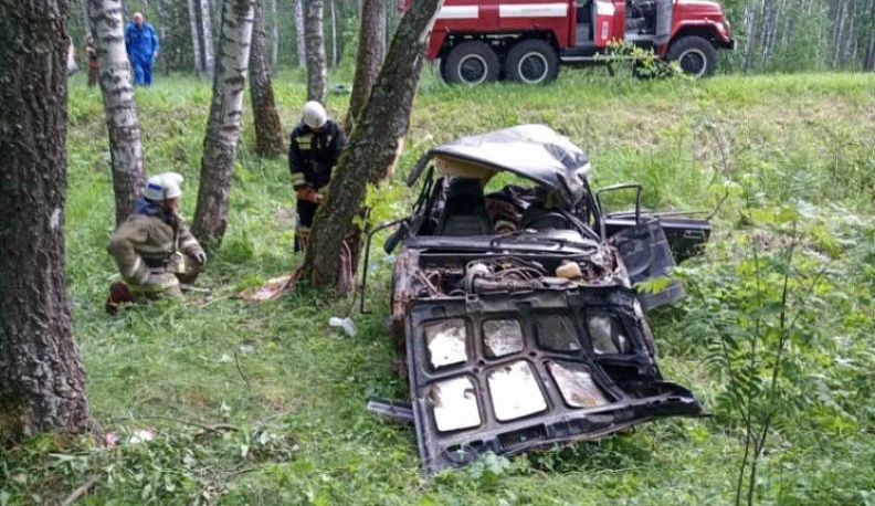 В Мещовском районе "четверка" слетела в кювет