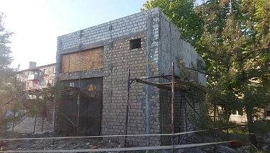 Калужские строители восстанавливают объекты энергоснабжения в подшефном Первомайске