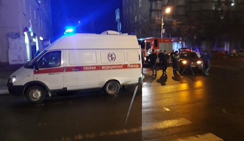 Возле калужского драмтеатра ночью сбили пешехода