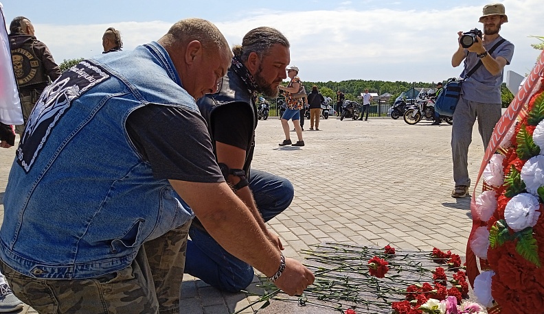 «Ночные Волки» проехали по Жуковским местам