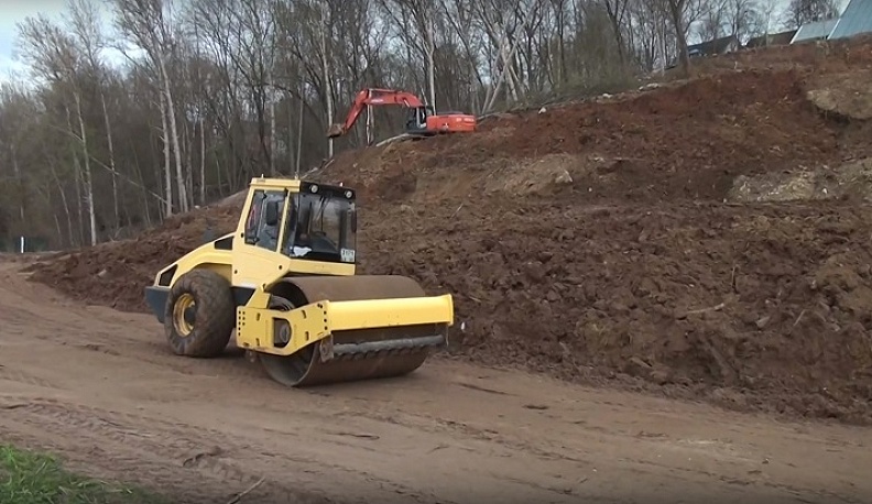 Склон у музея космонавтики в Калуге благоустроят к 1 августа