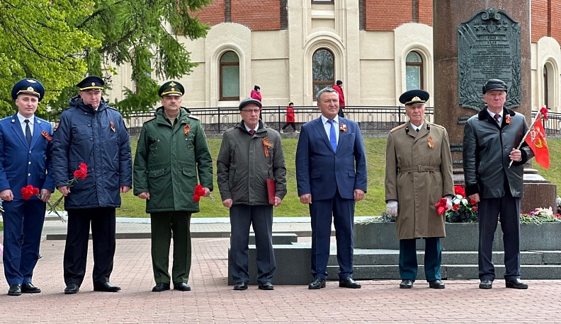 В Жуковском районе состоялся митинг-концерт, посвященный 79-й годовщине Победы в Великой Отечественной войне