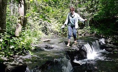 Водопады земли Калужской