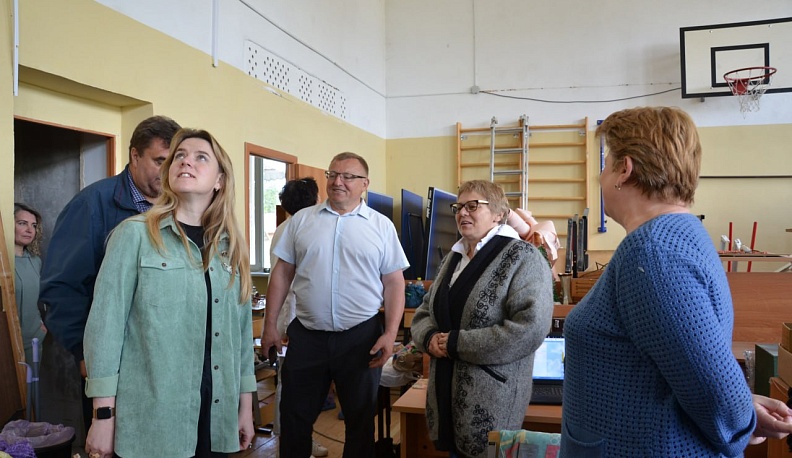 В сельской школе Медынского района проводится капитальный ремонт