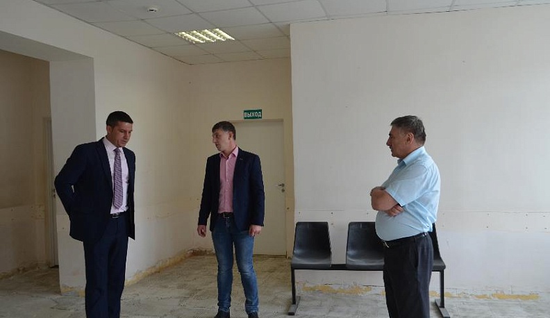 В Малоярославецкой детской поликлинике начался ремонт