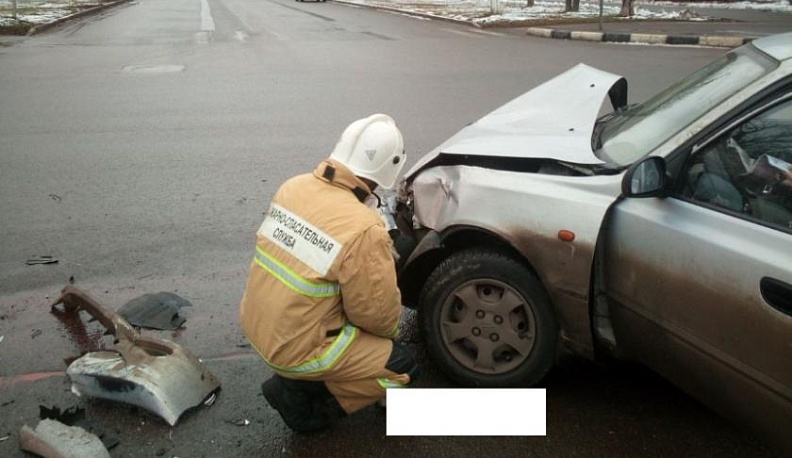 Дорожные войны: в центре Обнинска в ДТП пострадал мужчина