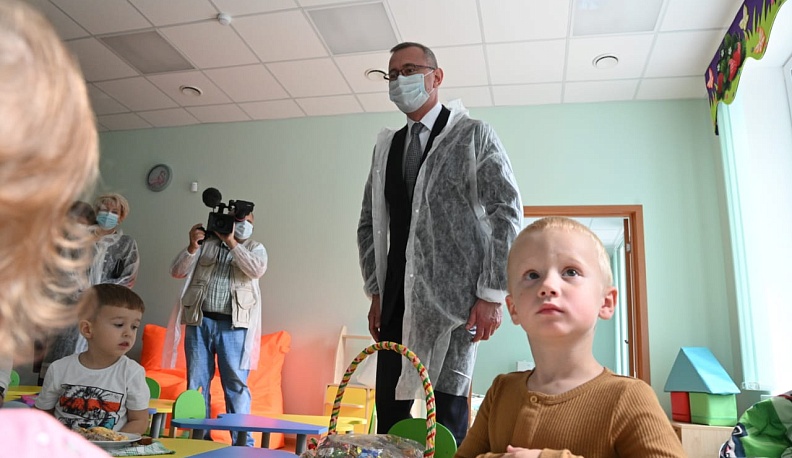 Владислав Шапша рассказал, чем кормят обнинских дошколят