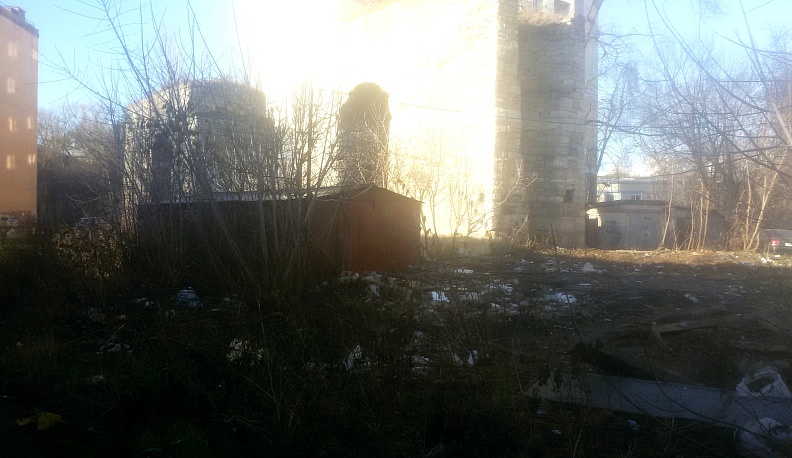 Свалка в центре областного центра