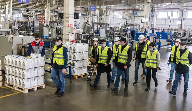 В Калужской области открываются новые линии по выпуску дезинфицирующих средств