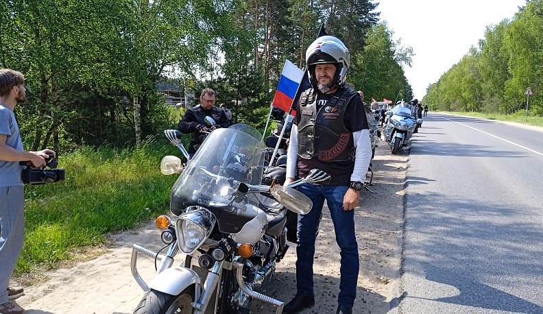 «Ночные Волки» проехали по Жуковским местам