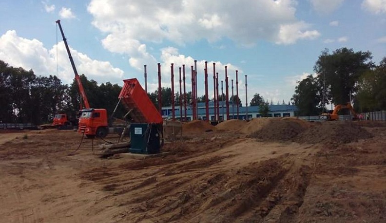 Новый ледовый каток в Кондрове откроют уже в этом году