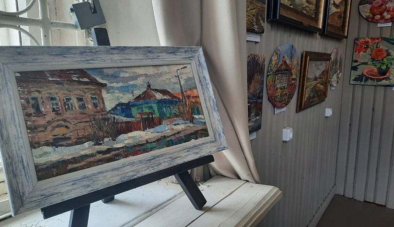 В Тарусе открылась выставка живописи Юлии Хотян