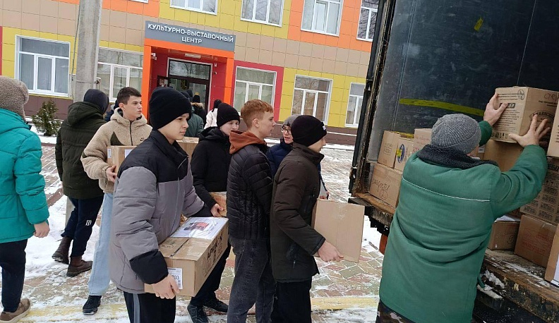 Очередная партия гуманитарной помощи отправилась в зону СВО из Спас-Деменска