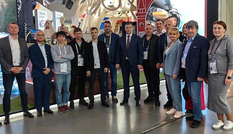 Делегация Калужской области.