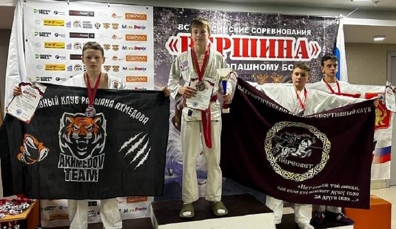 Четыре медали завоевали калужане на всероссийских соревнованиях по рукопашному бою