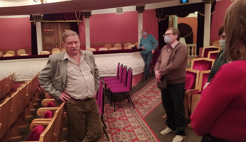 Ночь искусств театралы встретили в подвале Калужского драмтеатра