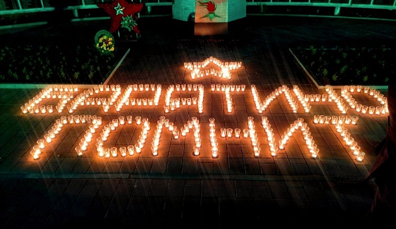 В Барятине прошли мероприятия накануне Дня памяти и скорби