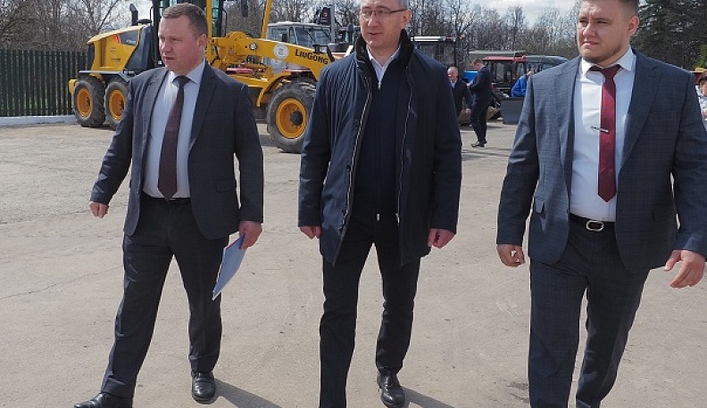 Владислав Шапша побывал в Ферзиковском районе