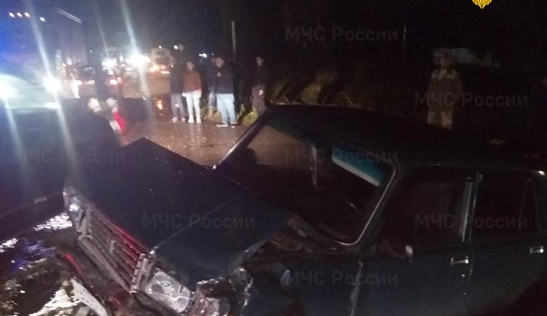 На дороге под Обнинском столкнулись четыре машины