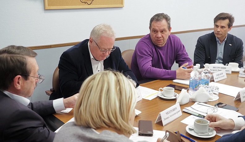 Геннадий Скляр в ТПП провел встречу с промышленниками и предпринимателями