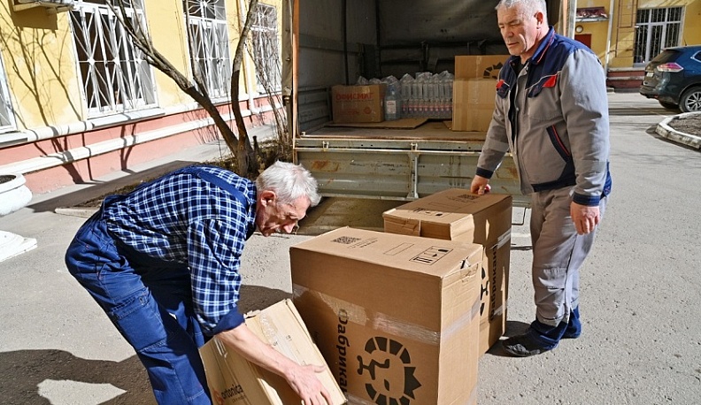 Общественная палата Калужской области отправила гуманитарный груз в республики Донбасса