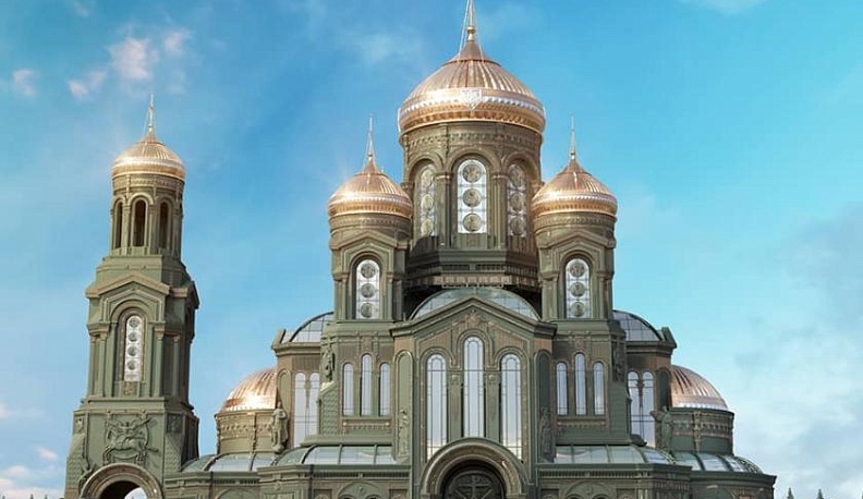 Калужского губернатора поблагодарили за помощь в строительстве Храма вооруженных сил РФ