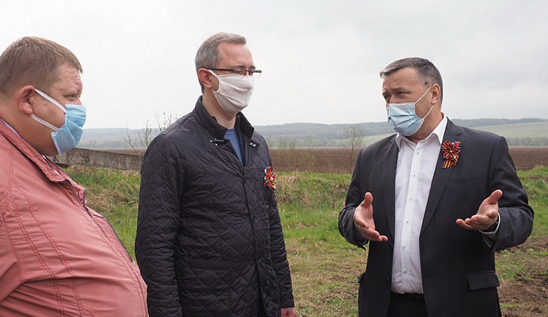 Владислав Шапша поддержал сельхозпроизводителей