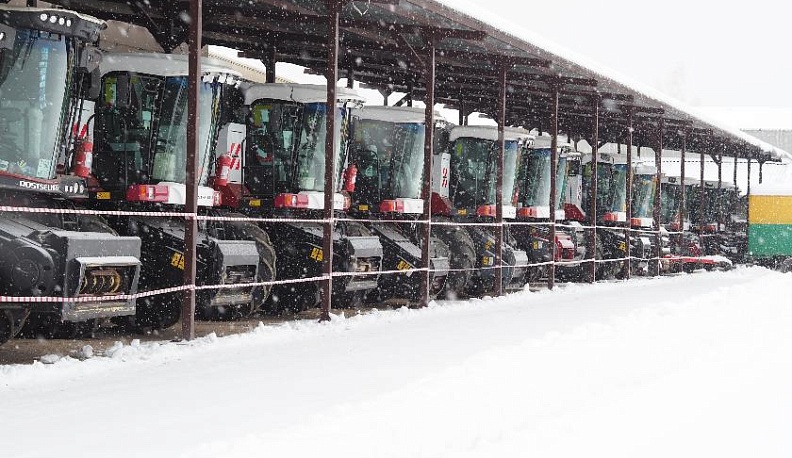 Горячая пора для механизаторов