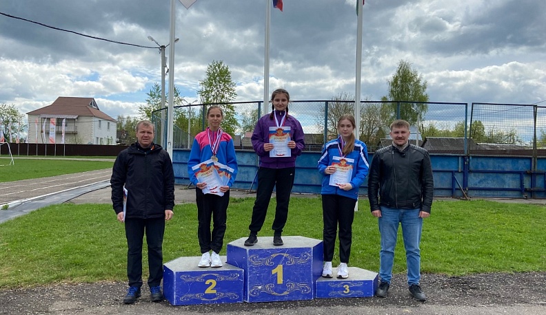 Ферзиковчане приняли участие в легкоатлетических соревнованиях 