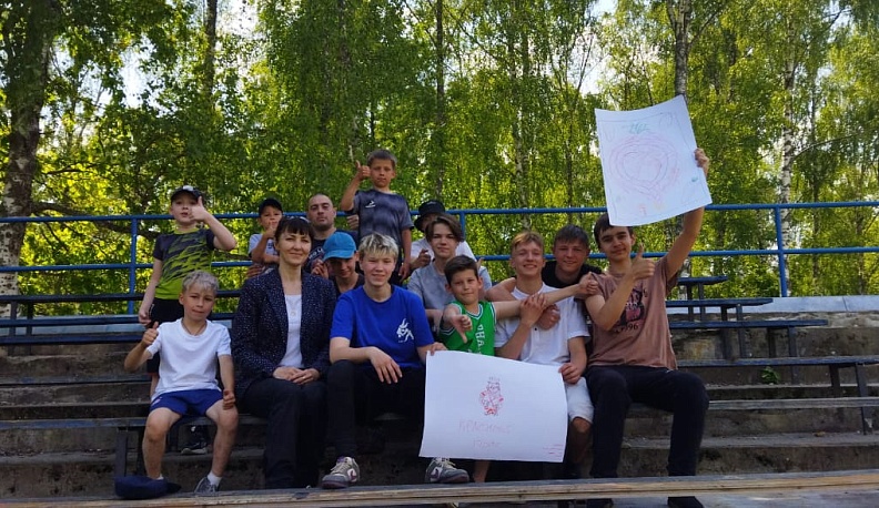 В Думиничском районе провели командообразующий тренинг для детей