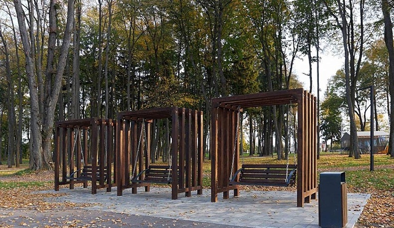 В Мещовске благоустроили городской парк на Турее