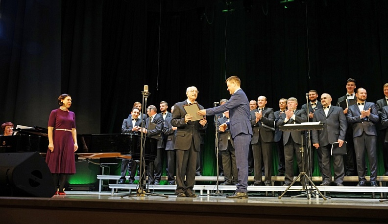 Мужской академический хор калужской филармонии отпраздновал юбилей