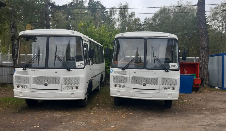 Для лесопожарной службы Калужской области закупили два автобуса