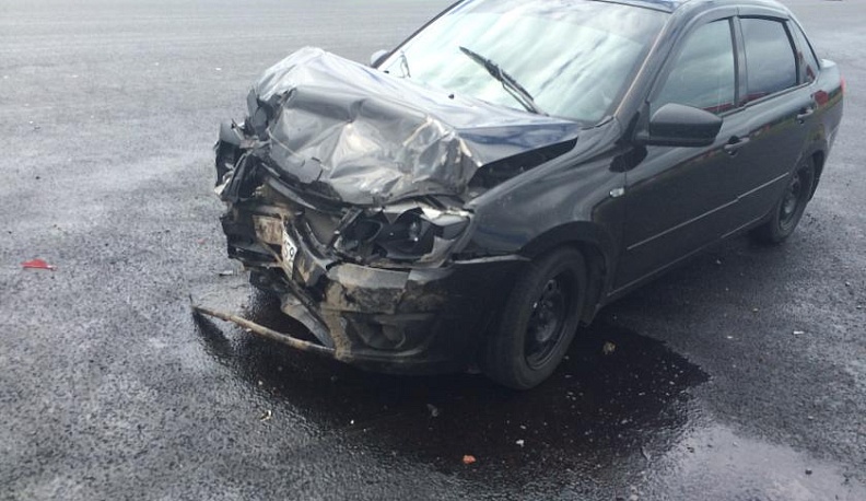 В Калужской области при столкновении двух LADA пострадала женщина 