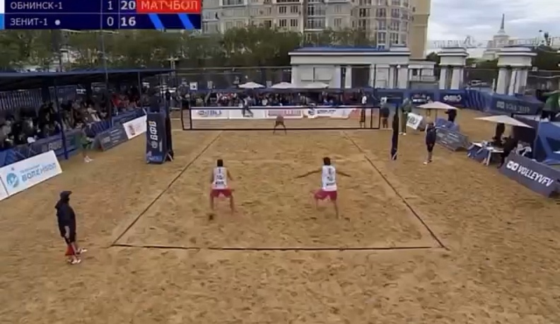 Обнинские волейболисты заняли третье место на этапе чемпионата России