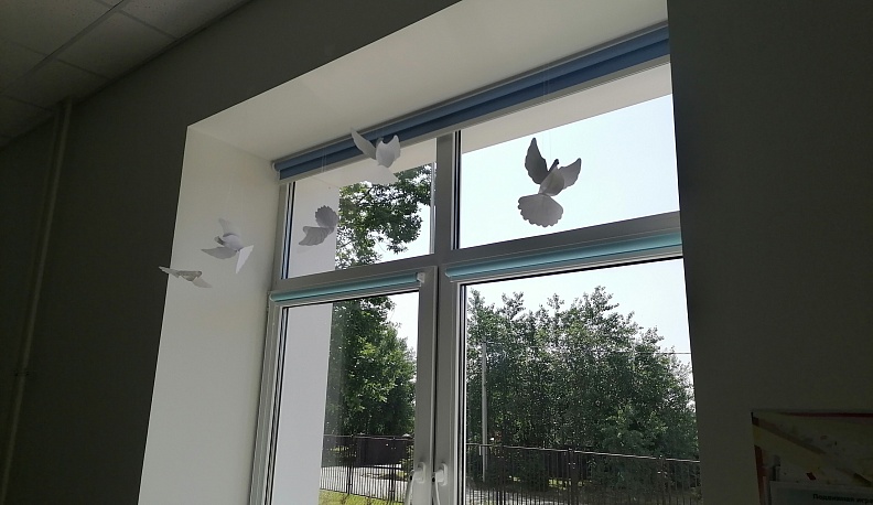 В Малоярославецких школах прошла акция «Голубь Мира»