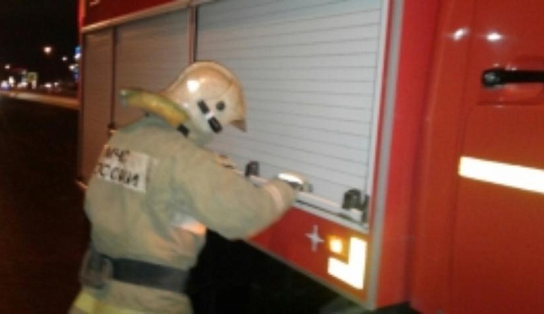 В центре Обнинска в пожаре пострадала женщина 