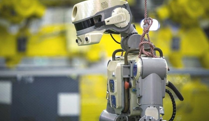 Космический робот на орбите