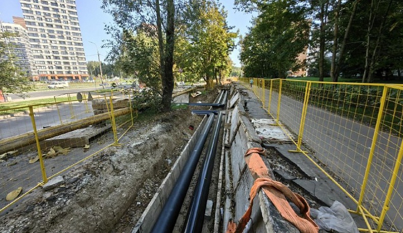 В Обнинске продолжается масштабная реконструкция теплосетей