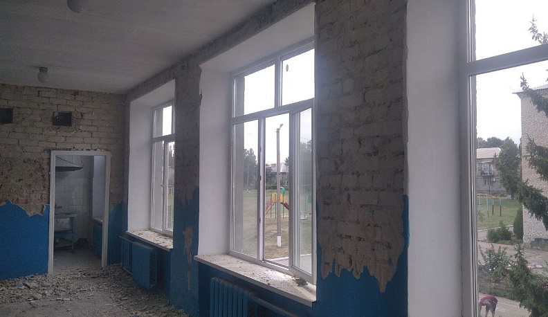 Специалисты из Калужской области помогли с ремонтом школы №30 в Первомайске