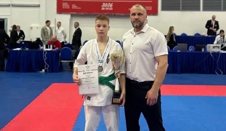Калужанин завоевал второе место на Первенстве России по карате