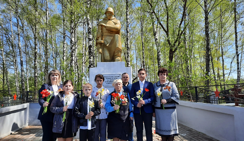 Людиновские школьники встретились с ветераном Великой Отечественной войны