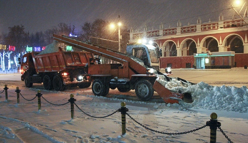 Калужане оценили уборку первого снега в городе