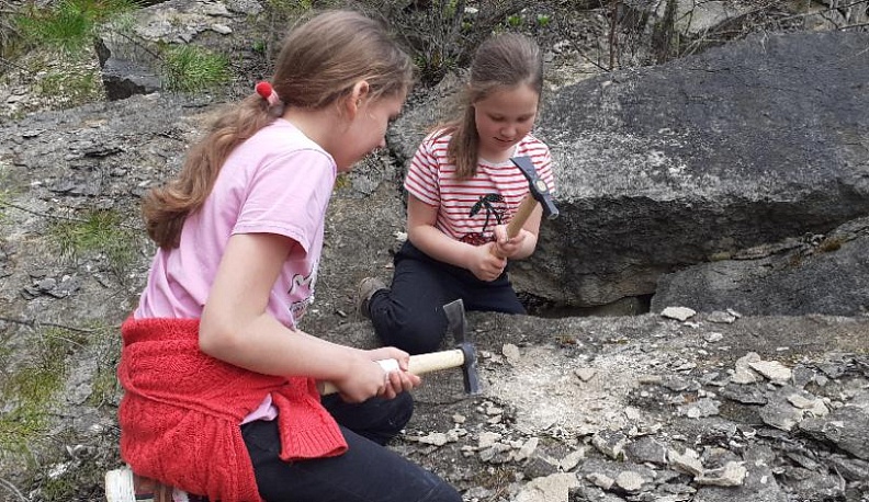 Школьники Тарусы открывают тайны недр родной земли